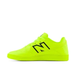 New Balance Juniors Audazo Command V6 Indoor Football Boots in Lime