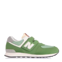 New Balance Kids 574 Trainers in Green