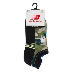 New Balance No Show 3pk in Multi
