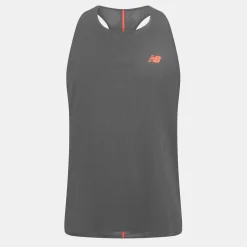 New Balance Race Day Singlet Sn54 in Grey