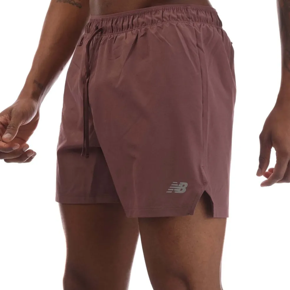 New Balance RC 5 Shorts in Purple