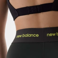 New Balance Sleek High Rise 25 Sport Leggings in Black