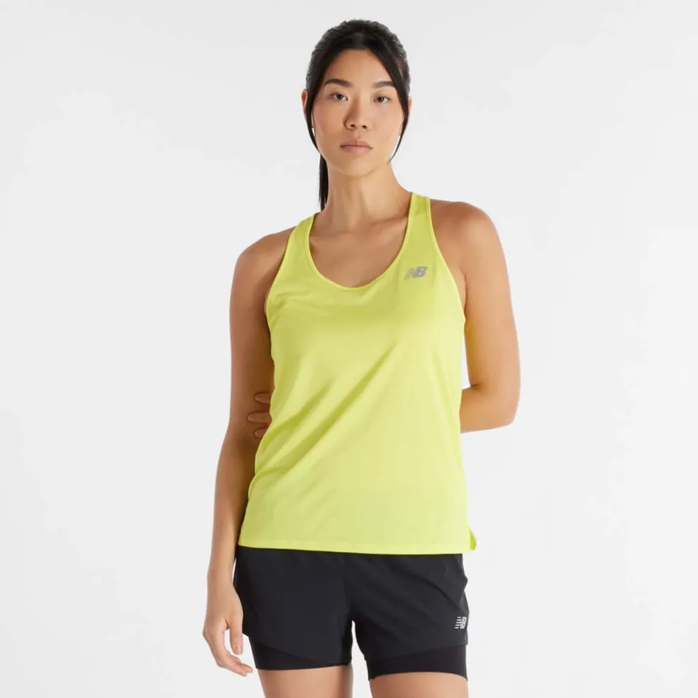 New Balance Sport Essentials Tank Top in Yellow