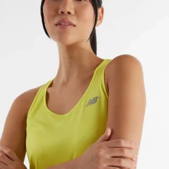 New Balance Sport Essentials Tank Top in Yellow
