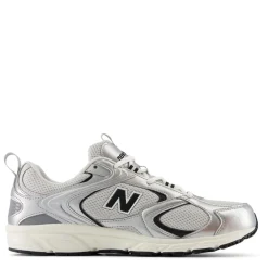 New Balance 408v1 Low Top Flat Heel Sneakers in Grey