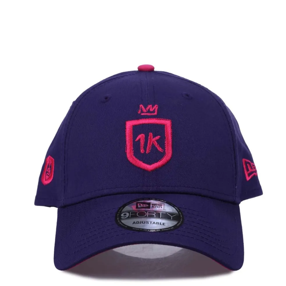 New Era Core 9FORTY 1K Cap in Purple