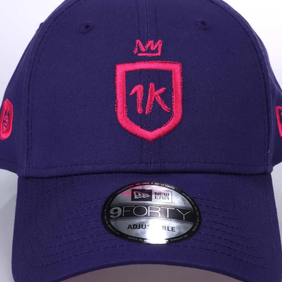 New Era Core 9FORTY 1K Cap in Purple