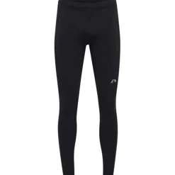 Newline Warm Tights with Reflective Accent in Black