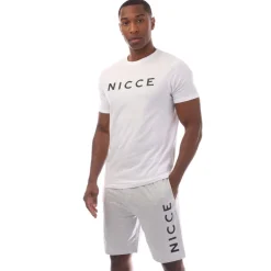 NICCE Aberdeen Lounge Set in White Grey