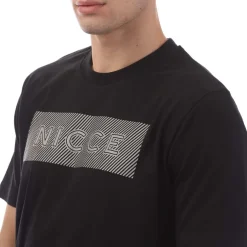 NICCE Mens Alttio Logo T-Shirt in Black