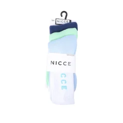 NICCE Mens Brierfield 3 Sports Crew Socks in Blue green