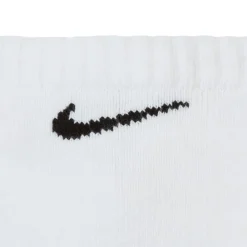 Nike 3 Pack Cushioned No Show Socks in White