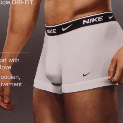 Nike 2 Pack of Trunks in Grey blue