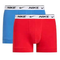 Nike 2 Pack of Trunks in Red Blue