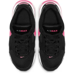 Nike Air Max Ivo Child Girls Trainers in Black