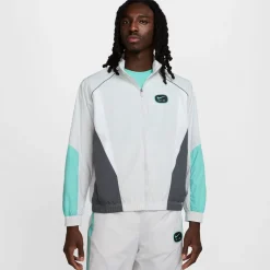 Nike Air Wv Mock Neck Sweatshirt in Grey