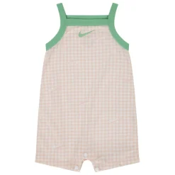 Nike Baby Sleeveless Romper in Pink