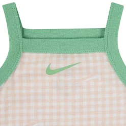 Nike Baby Sleeveless Romper in Pink