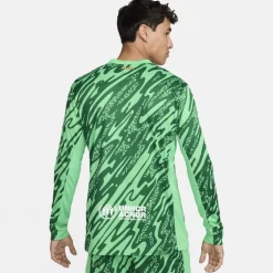 Nike Barcelona Home Goalkeeper Shirt 2024 2025 Adults in Green