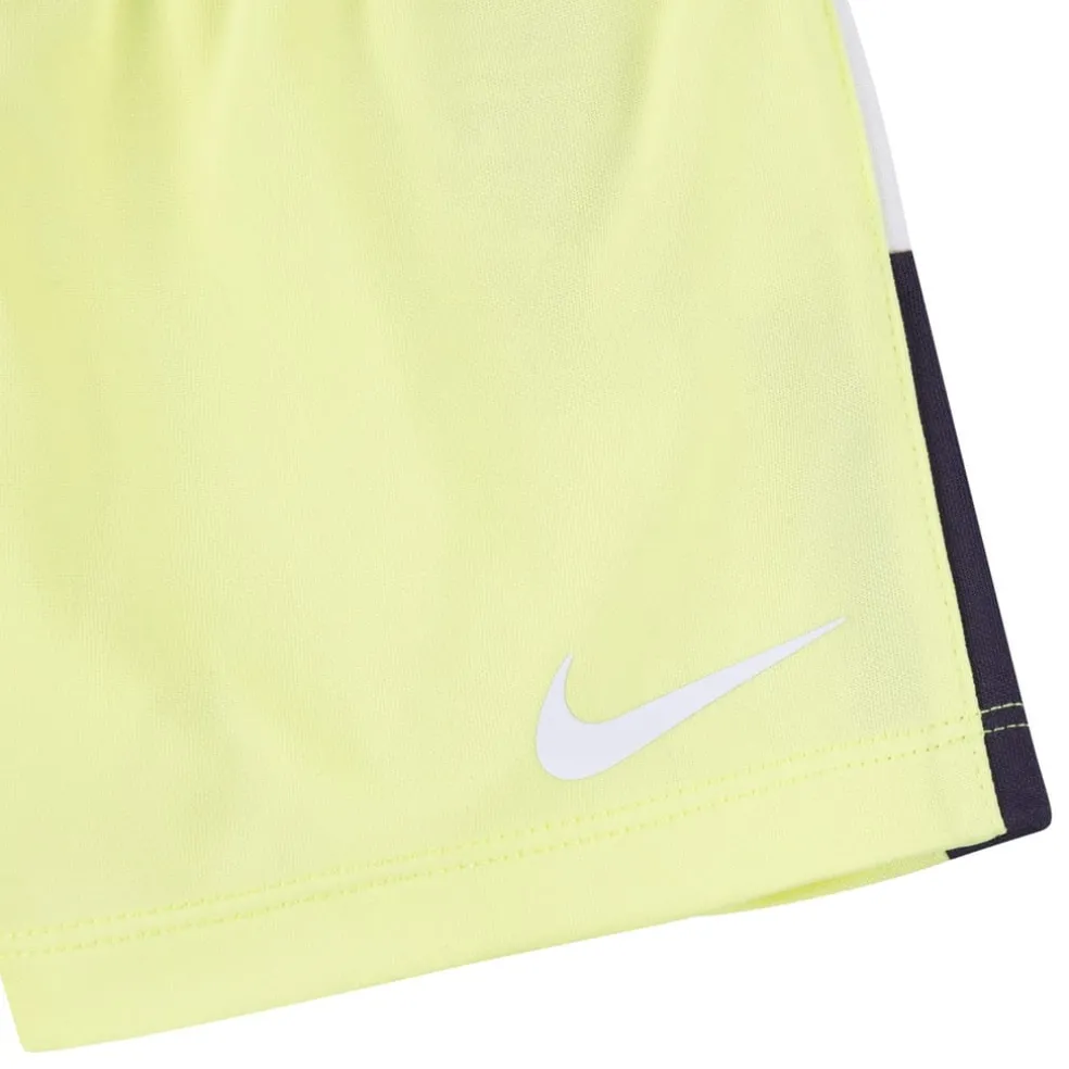 Nike Block Short Set in Yellow
