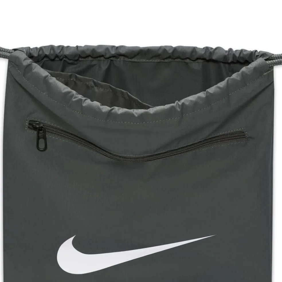 Nike Brasilia Gym Sack in Grey