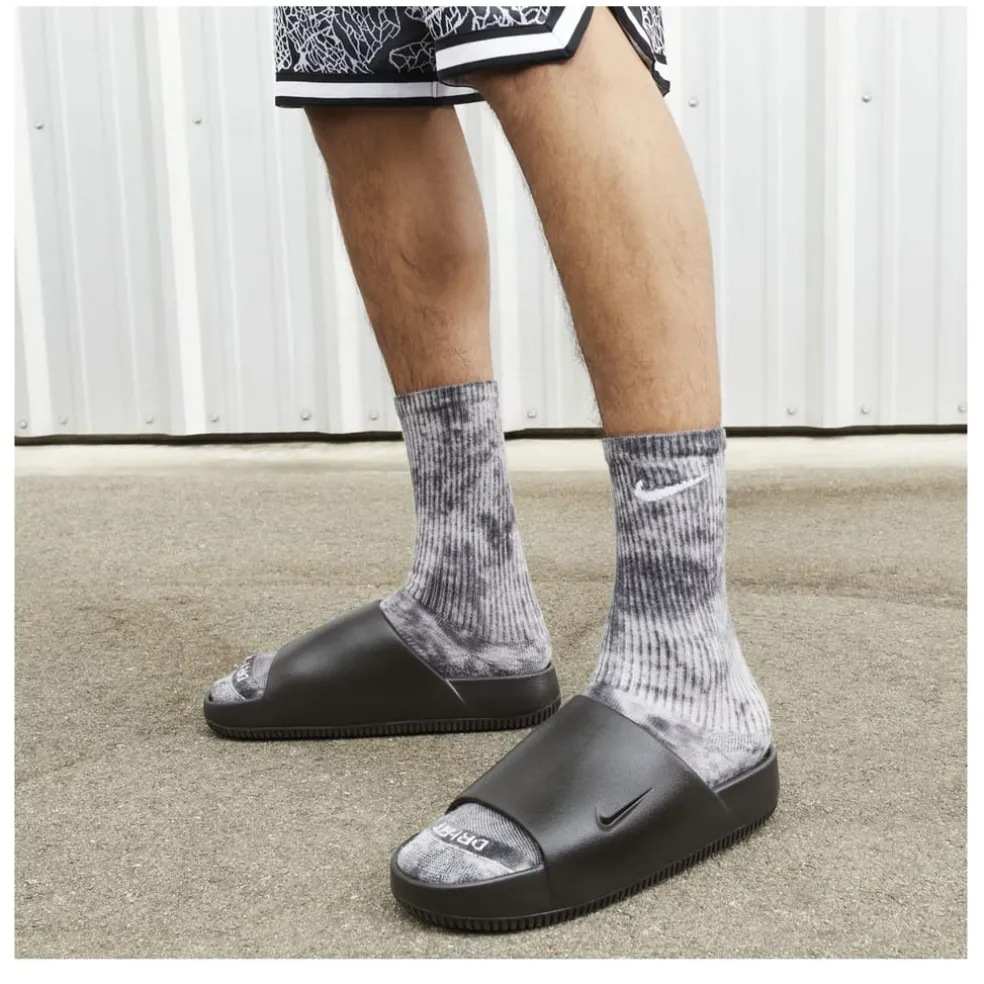 Nike Calm Pool Slides in Black