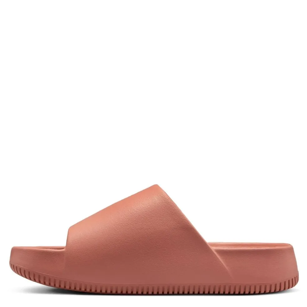 Nike Calm Slide in Brown