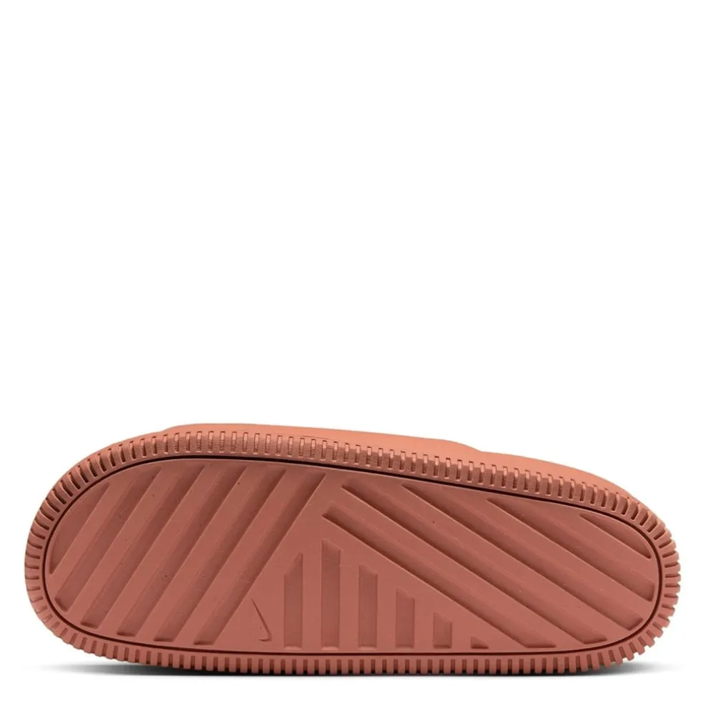 Nike Calm Slide in Brown