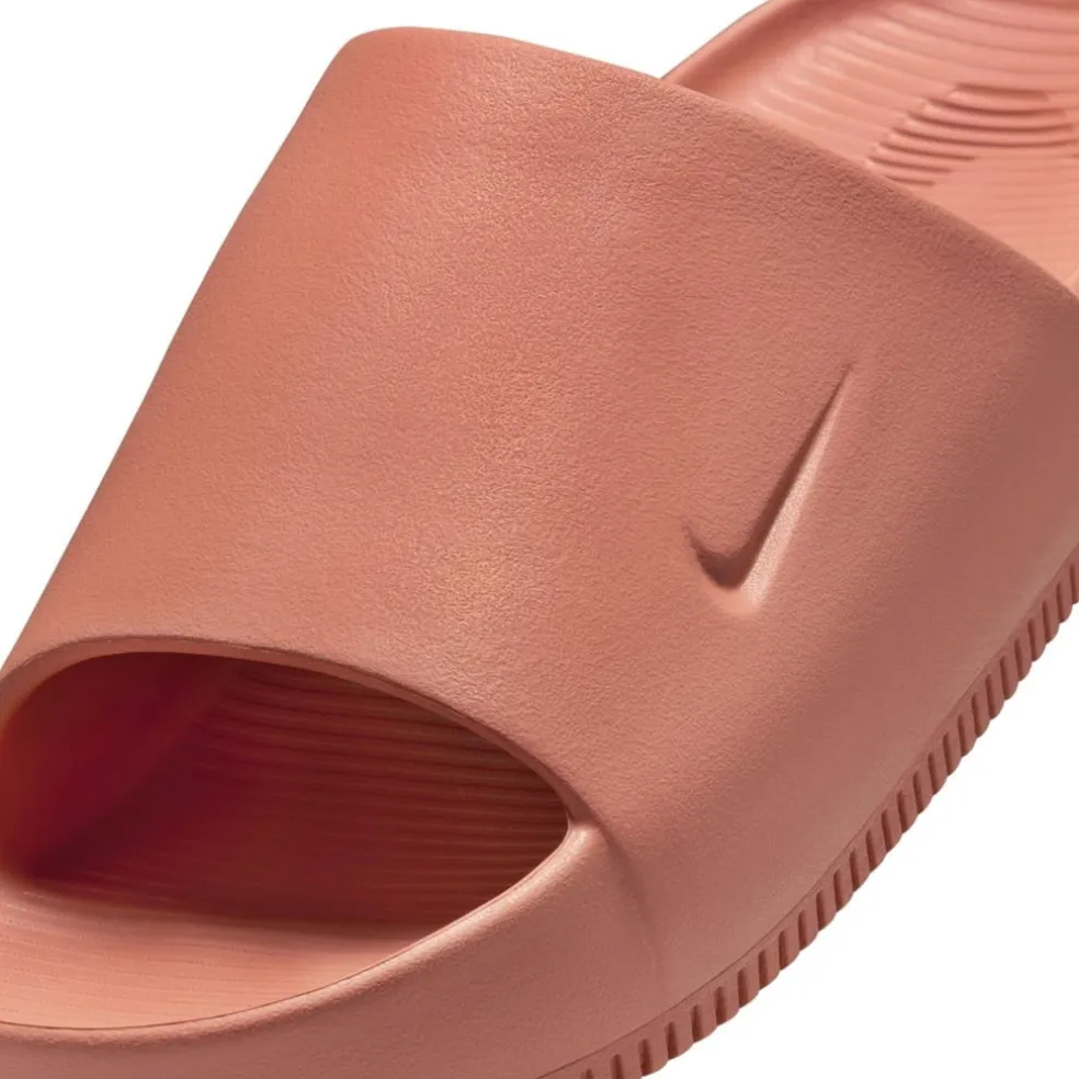 Nike Calm Slide in Brown