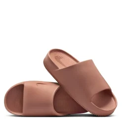 Nike Calm Slides in Brown