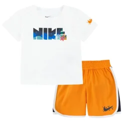 Nike Coral Mesh Set in Orange