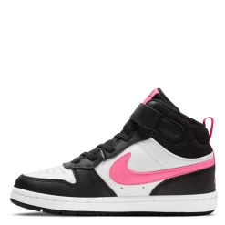 Nike Court Borough Mid 2 Little Kids Shoes in White