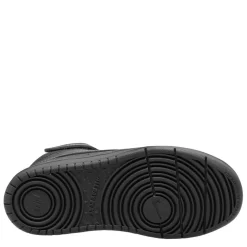 Nike Court Borough Mid 2 Little Kids Shoe in Black