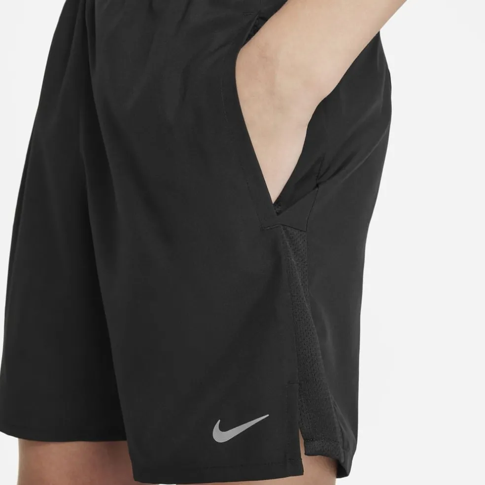 Nike Dri Fit Challenger Big Kids (boys) Training Shorts in Black