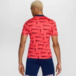Nike England Academy Pro Pre Match Shirt 2024 Adults in Red