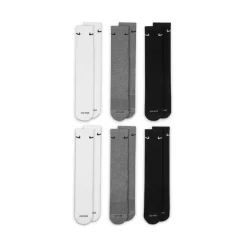 Nike Everyday Plus Cushioned Training Crew Socks (6 Pairs) in Multi