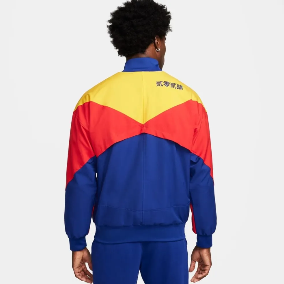 Nike Fc Barcelona Chinese New Year Anthem Jacket 2023 2024 Adults in Blue