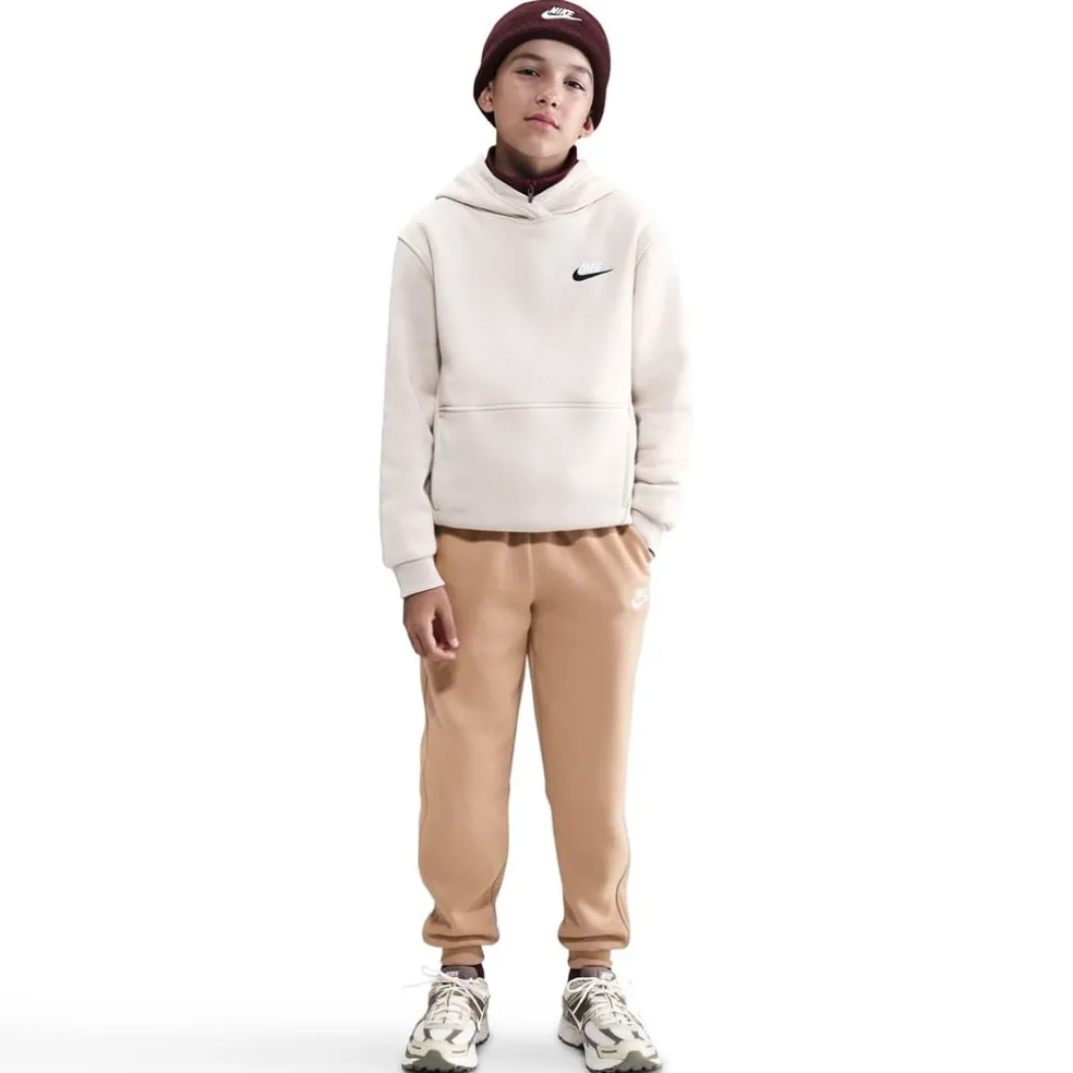 Nike Fleece Jogging Bottoms Juniors in Brown