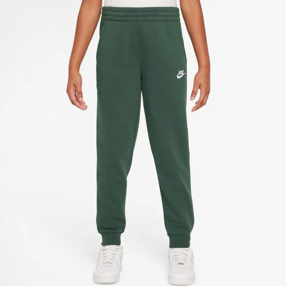 Nike Fleece Jogging Bottoms Juniors in Green