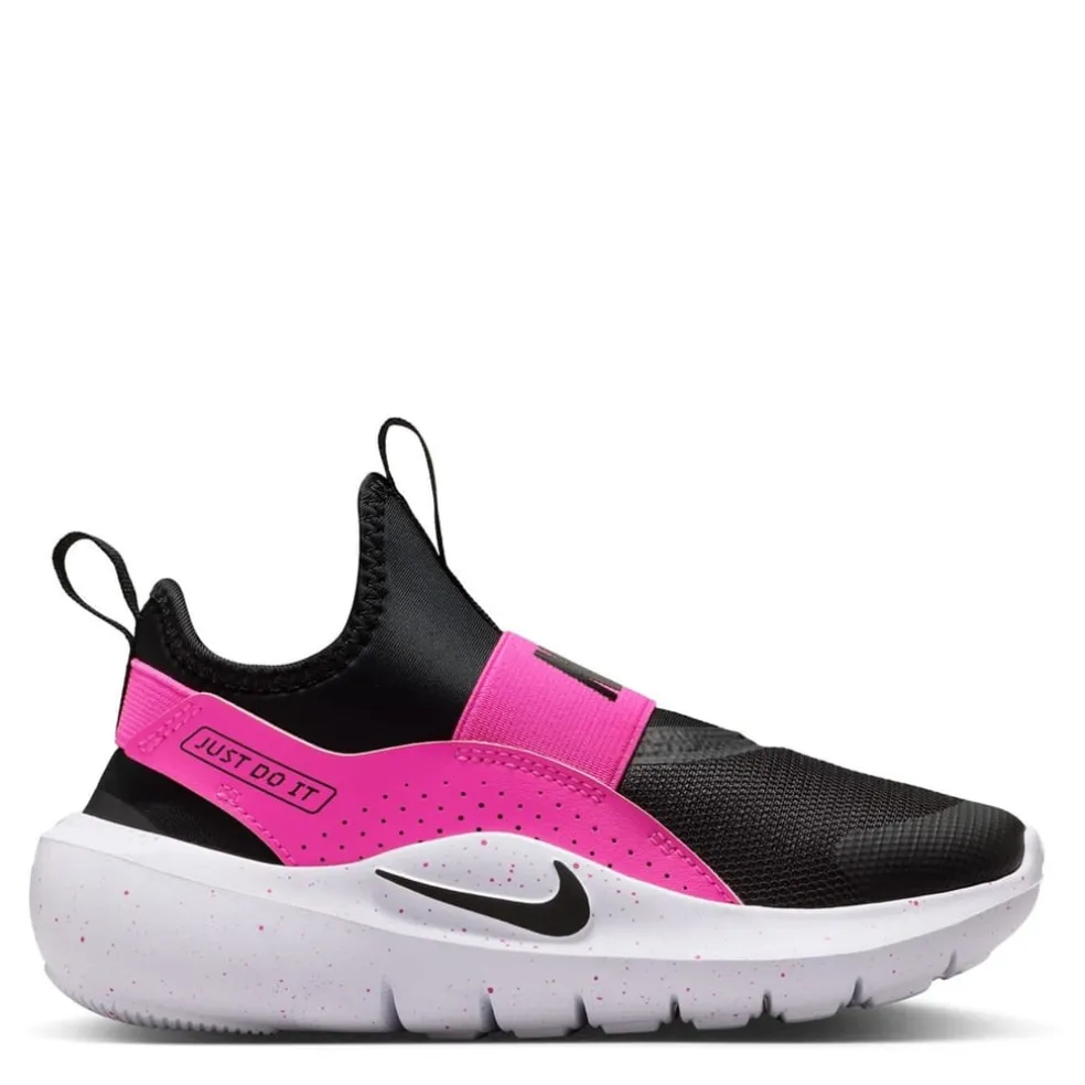 Nike Flex Runner 4 Slip On Sneakers Childrens in Black