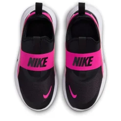 Nike Flex Runner 4 Slip On Sneakers Childrens in Black