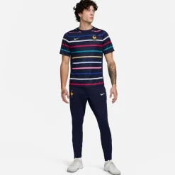 Nike France Academy Pro Home Pre Match Shirt 2024 Adults in Blue