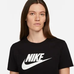 Nike Futura T-Shirt Ladies in Black