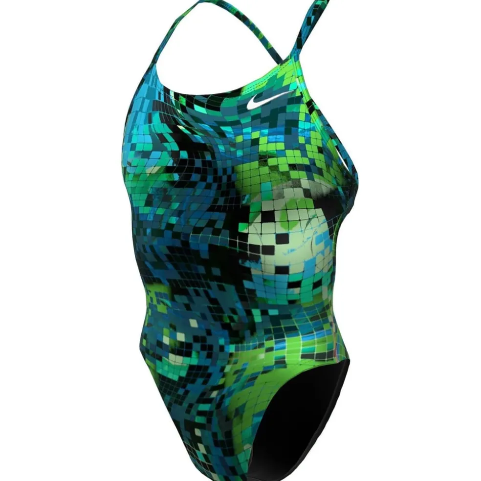 Nike Geometric One Piece Swimsuit in Multi