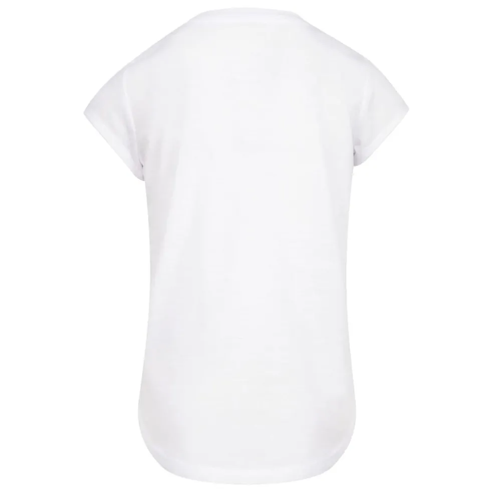 Nike Girls Recycled Poly T-Shirt in White