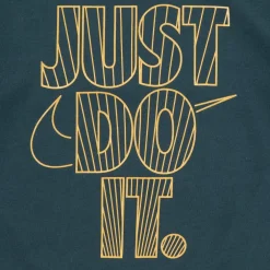 Nike Girls Shine Boxy T-Shirt in Green