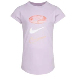 Nike Girls Summer Daze Pill Swoosh T-Shirt in Purple