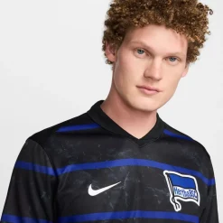 Nike Hertha Bsc Away Shirt 2024 2025 Adults in Black