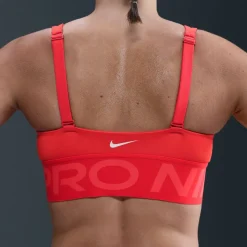 Nike Indy Plunge Bra Ld61 in Red