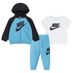 Nike Infants 3 Piece Boxed Set in Blue